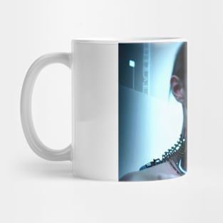 CYBER GIRL (Portrait) #001 Mug